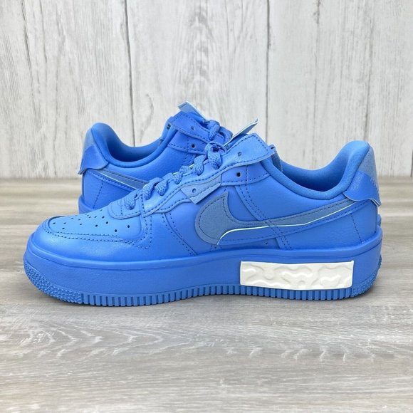 Nike Air Force 1 Fontanka University Blue DH1290-400 Women's Size 7 - Picture 6 of 11